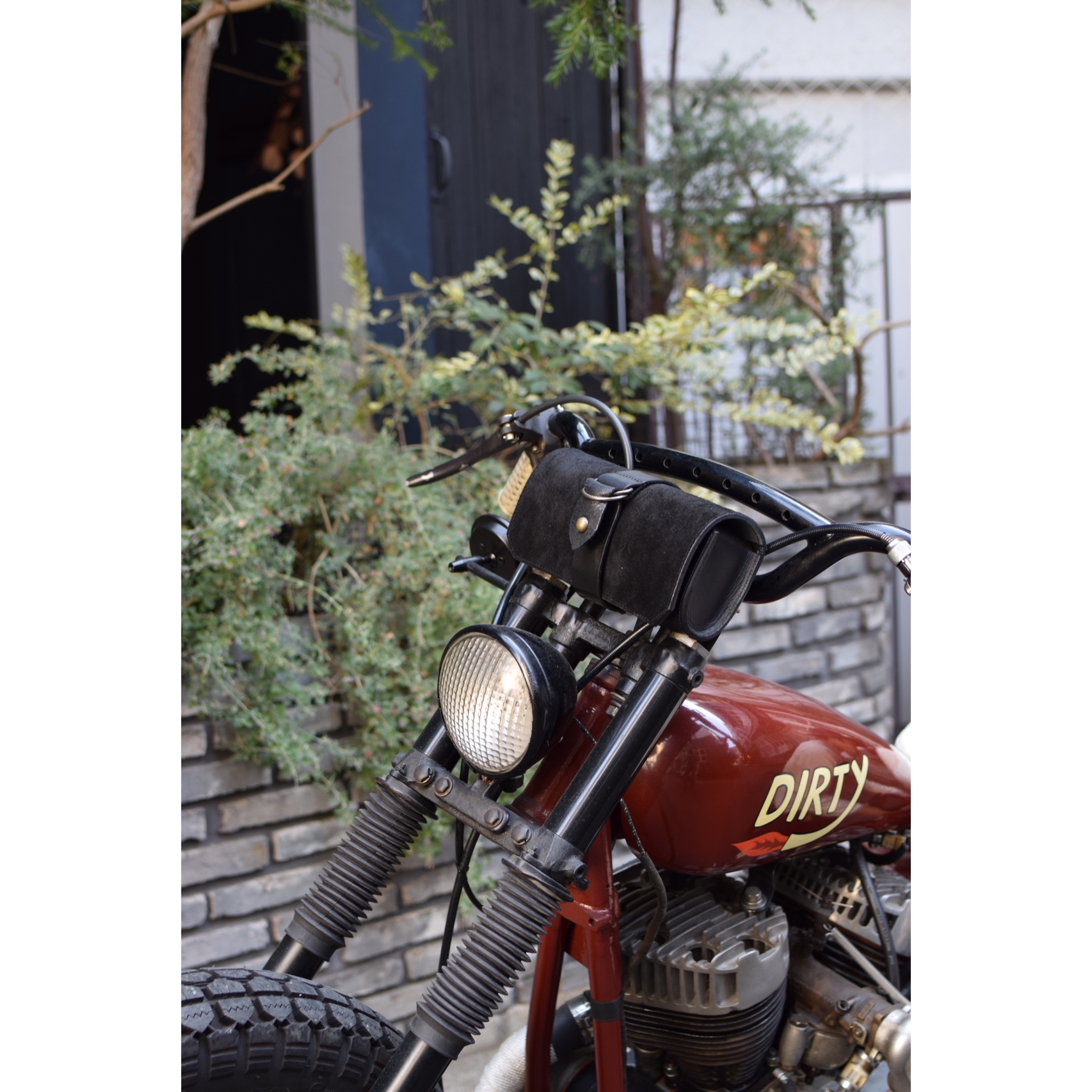 New name! ONLINE STORE / CREEK MOTORCYCLE×AT-DIRTY/LEATHER PLAIN